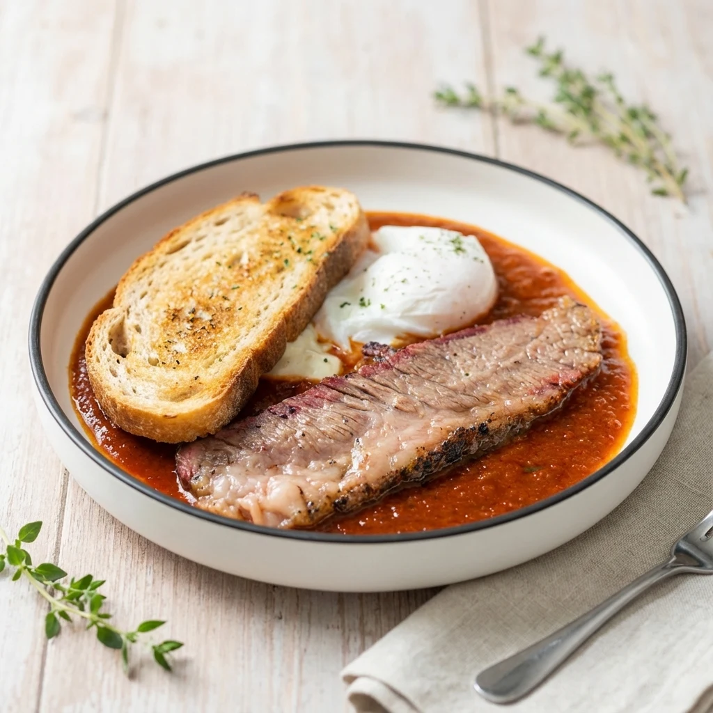 Brunch, beautifully plated